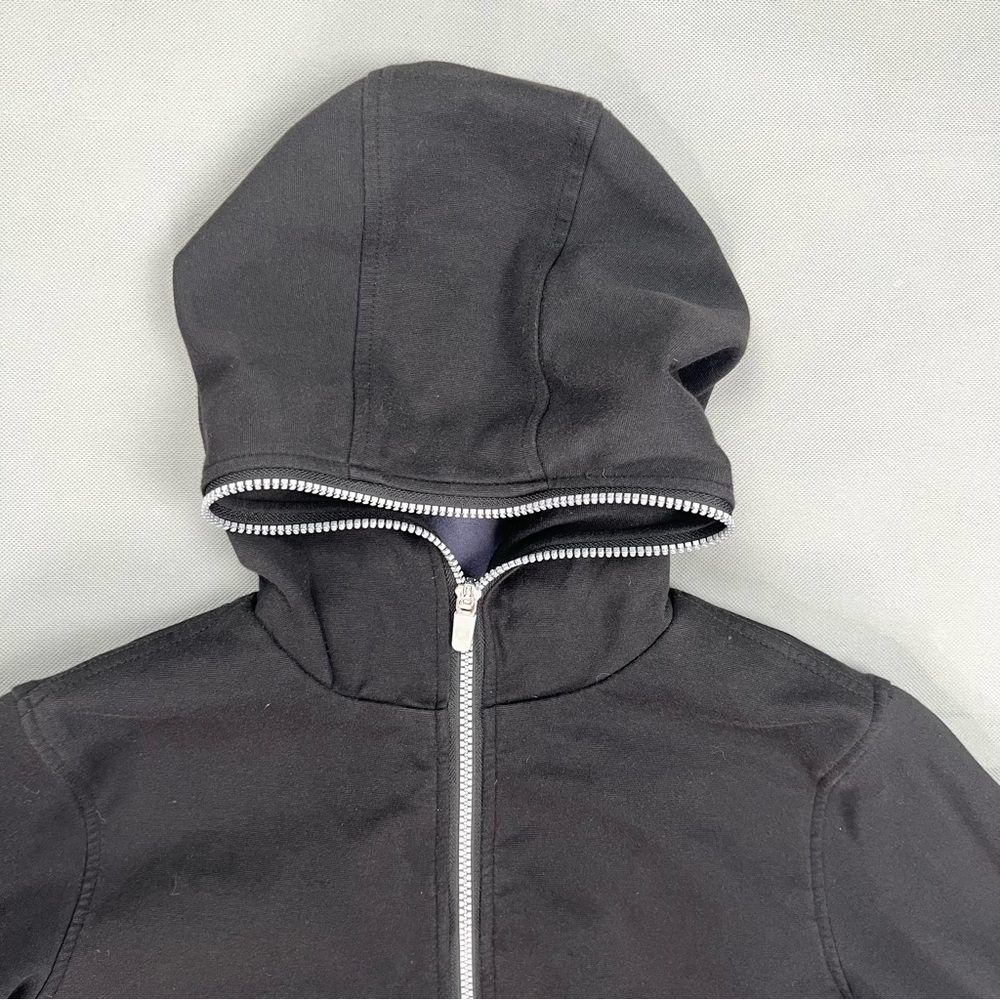 SCOTTeVEST Chloe Hoodie Women Large Black Travel Fleece Jacket Pockets Zip - Picture 2 of 14